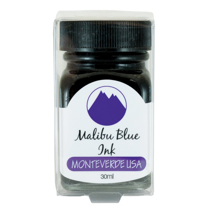 Monteverde USA Ink with ITF Technology, 30 ml Malibu Blue (G309MU) - Image 3